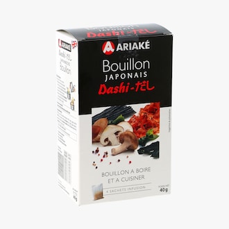 Bouillon japonais Dashi – 4 sachets infusion Ariaké
