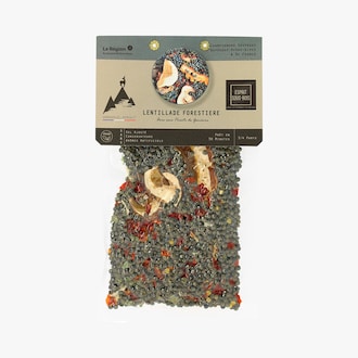 Lentillade forestière avec une pointe de genièvre Esprit Sous-Bois