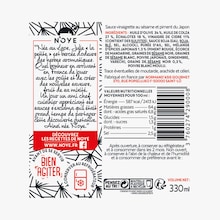 Sauce vinaigrette au sésame et piment du Japon N'oye