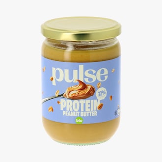 Beurre de cacahuètes protéiné bio Pulse