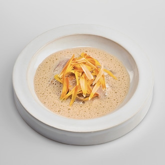 Saint-Jacques au thé vert Miss Dammann Recette imaginée par Dammann Frères x Guillaume Sanchez