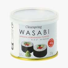 Wasabi biologique japonais en poudre Clearspring