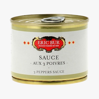 Sauce aux 3 poivres Eric Bur