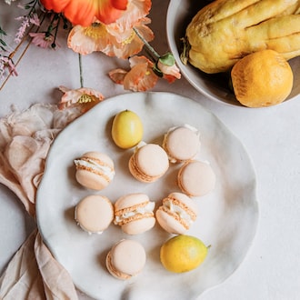 Macarons aux agrumes rares null