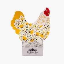 V&eacute;ritable &oelig;uf coquille chocolat de P&acirc;ques pralin&eacute; &eacute;clats de noisette Le Petit Duc