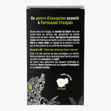 Moulin à poivre + Poivre de Kampot noir IGP bio Epices Max Daumin