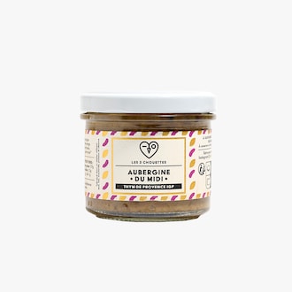 Aubergine du midi, thym de Provence IGP Les 3 chouettes