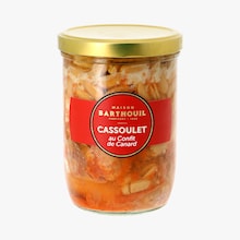 Cassoulet au confit de canard Maison Barthouil