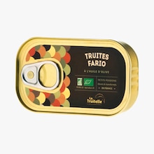 Truites Fario biologique à l’huile d’olive La Truitelle