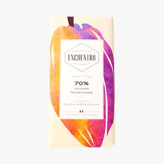 Tablette chocolat 70&nbsp;% Salvador Hacienda Comalapa Encuentro