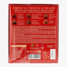 Assortiment exclusif de 12 chocolats au lait Maxim&rsquo;s de Paris