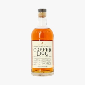 Whisky Copper Dog, blended malt Scotch whisky Copper Dog
