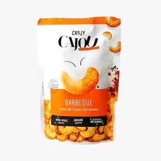 Noix de cajou torréfiées - saveur barbecue Crazy Cajou