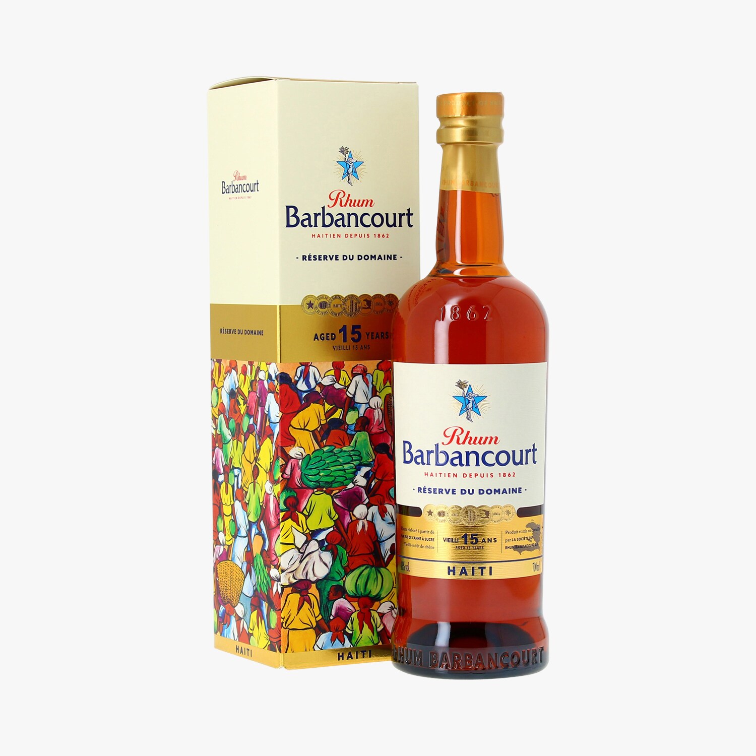 Rhum Barbancourt, Réserve du domaine, 15 ans, Haïti, sous étui Rhum