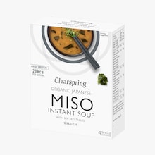 Soupe miso instantanée bio Clearspring