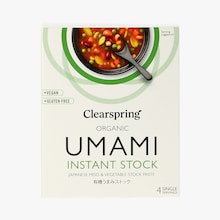 Bouillon instantan&eacute; umami au miso et l&eacute;gumes Clearspring