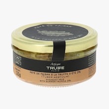 Pâté de faisan à la truffe d'été 3% Artisan de la truffe