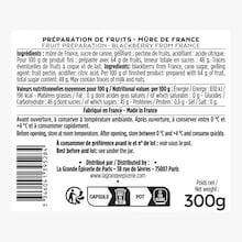 Préparation de fruits Mûre de France La Grande Épicerie de Paris