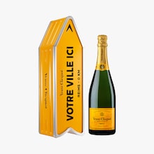Champagne Veuve Clicquot Brut Carte Jaune sous Coffret Arrow Veuve Clicquot