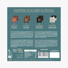 Coffret métal Paris - 50 carrés de chocolat assortis Maxim’s de Paris