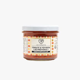 Tomates et poivrons de Provence, piment d’Espelette AOP Les 3 chouettes