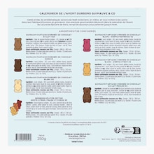 Calendrier de l&rsquo;avent - Oursons de No&euml;l La Grande &Eacute;picerie de Paris