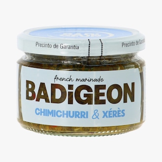 Marinade chimichurri et x&eacute;r&egrave;s Badigeon