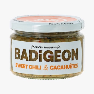 Marinade sweet chili et cacahu&egrave;tes Badigeon