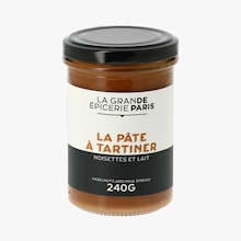 La pâte à tartiner noisettes et lait La Grande Épicerie de Paris