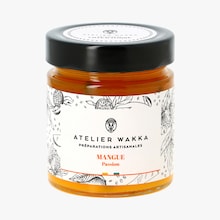 Préparation à base de fruits mangue, passion Atelier Wakka