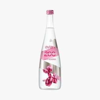 Eau min&eacute;rale &Eacute;dition 200&nbsp;ans Jeff Koons evian&reg;