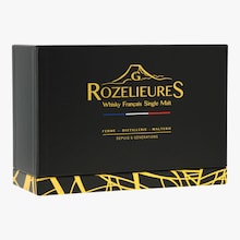 Whiskies Rozelieures, Collection Origine, Subtil, Tourbé , trio 20 cl sous coffret Rozelieures