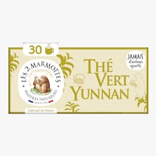 Thé Vert Yunnan bio Les 2 Marmottes