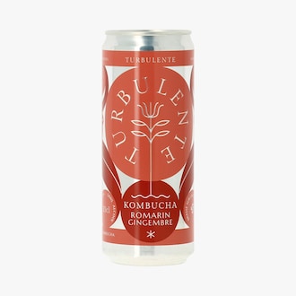 Kombucha romarin gingembre biologique Turbulente