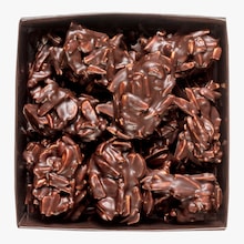 Éclats d'amandes au chocolat noir Confiserie Imping