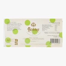 Tablette de chocolat noir et pistache Bonnat