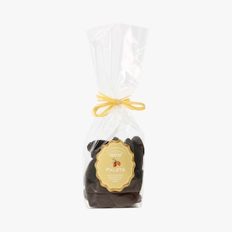 Palets aux amandes enrob&eacute;s de chocolat noir Maison Mercier