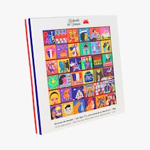 Coffret 36 carrés de chocolat lait, noir 71 %, lait caramel & sel, noir & sel Le Chocolat des Français