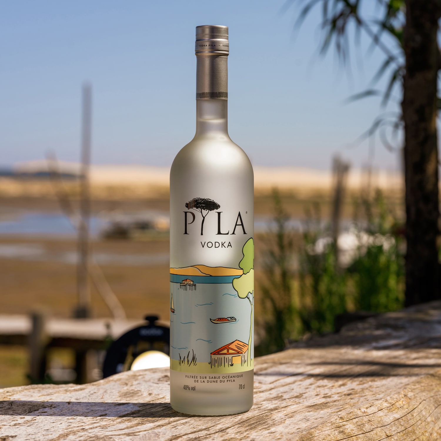 Vodka Pyla, Édition limitée bassin d'Arcachon Pyla