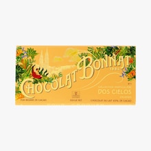 Tablette Dos Cielos Chocolat au lait 65% de cacao Bonnat
