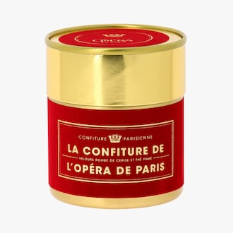 Pr&eacute;paration de fruits - velours rouge de cerise et th&eacute; fum&eacute; X Op&eacute;ra national de Paris Confiture Parisienne