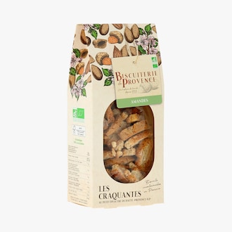Craquantes bio aux amandes Biscuiterie de Provence