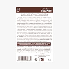 Sirop de passion Monin