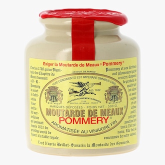 Moutarde de Meaux® Pommery® 500 g Les assaisonnements Briards