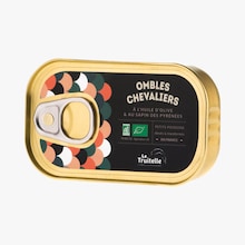 Ombles chevaliers à l’huile d’olive et au sapin des Pyrénées La Truitelle