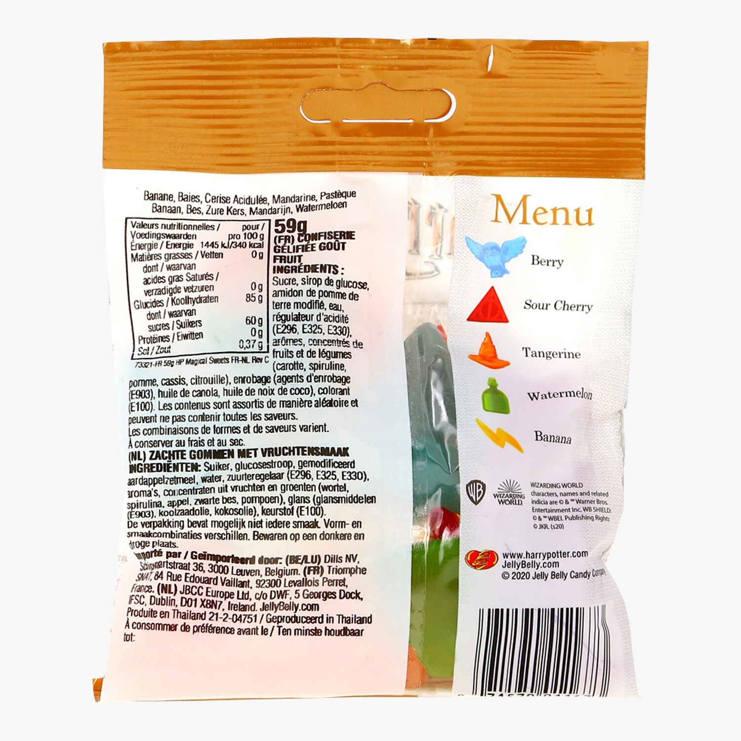 Confiseries Harry Potter - Magical Sweets - Jelly Belly | La Grande Épicerie, image size:1500x1500