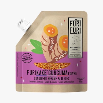 Furikak&eacute; au curcuma et poivre Furifuri