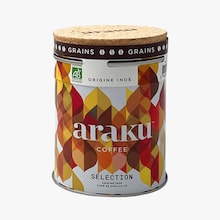 Caf&eacute; en grains S&eacute;lection 100&nbsp;% arabica bio Araku Coffee