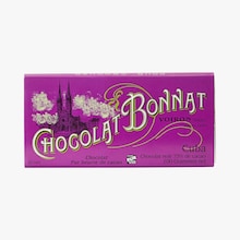 Tablette Cuba chocolat noir 75% de cacao Bonnat