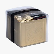 Coffret infiniment - Thés noirs et thés verts aromatisés Dammann Frères